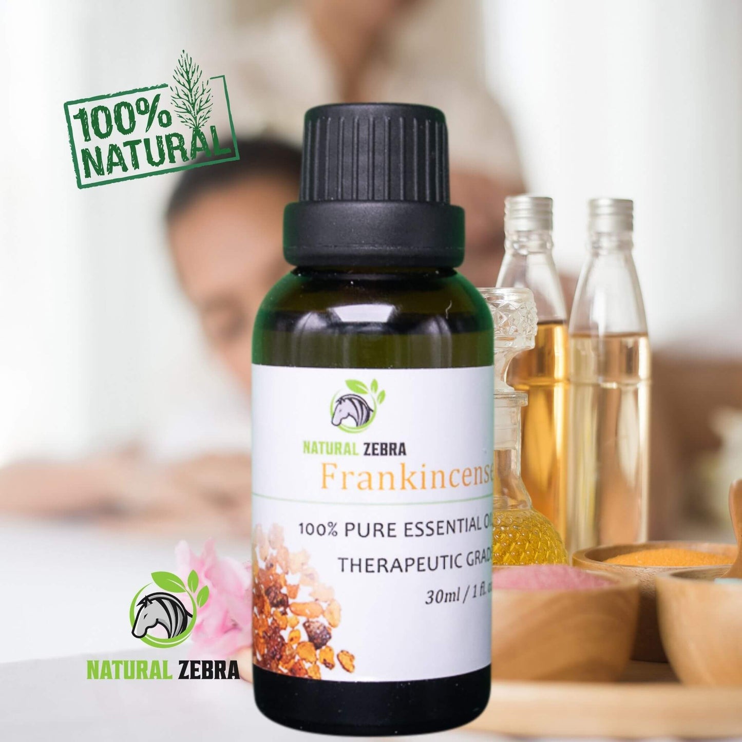 NATURAL ZEBRA | Frankincense Essential Oil -