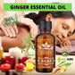 NATURAL ZEBRA | Ginger Essential Oil | 3-Bottles Bundle -