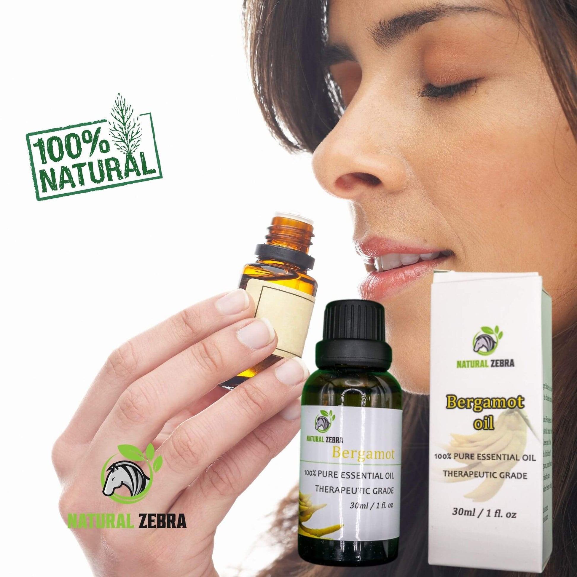 NATURAL ZEBRA | Bergamot Essential Oil -