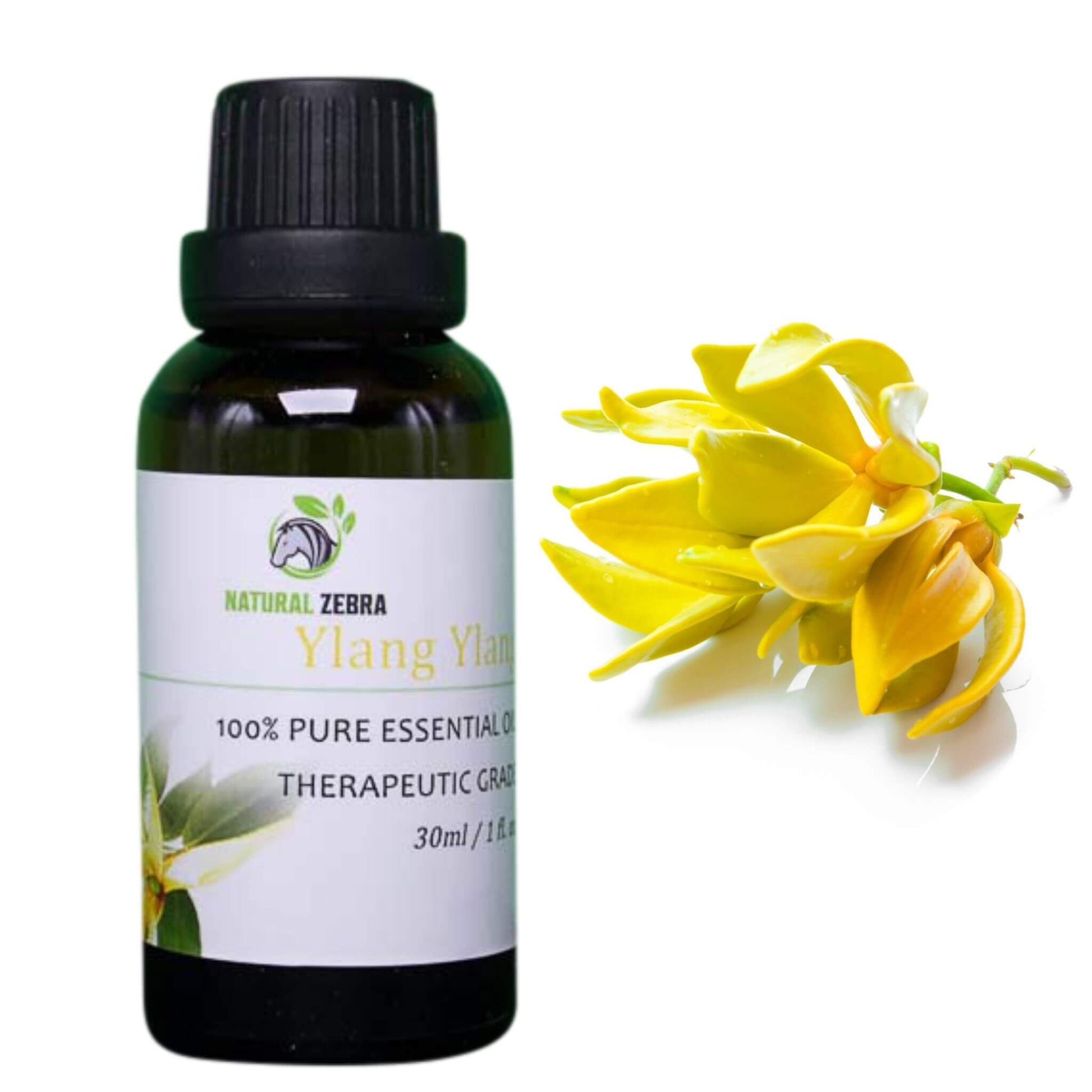NATURAL ZEBRA | Ylang Ylang Essential Oil - 30 ml / 1 fl.oz