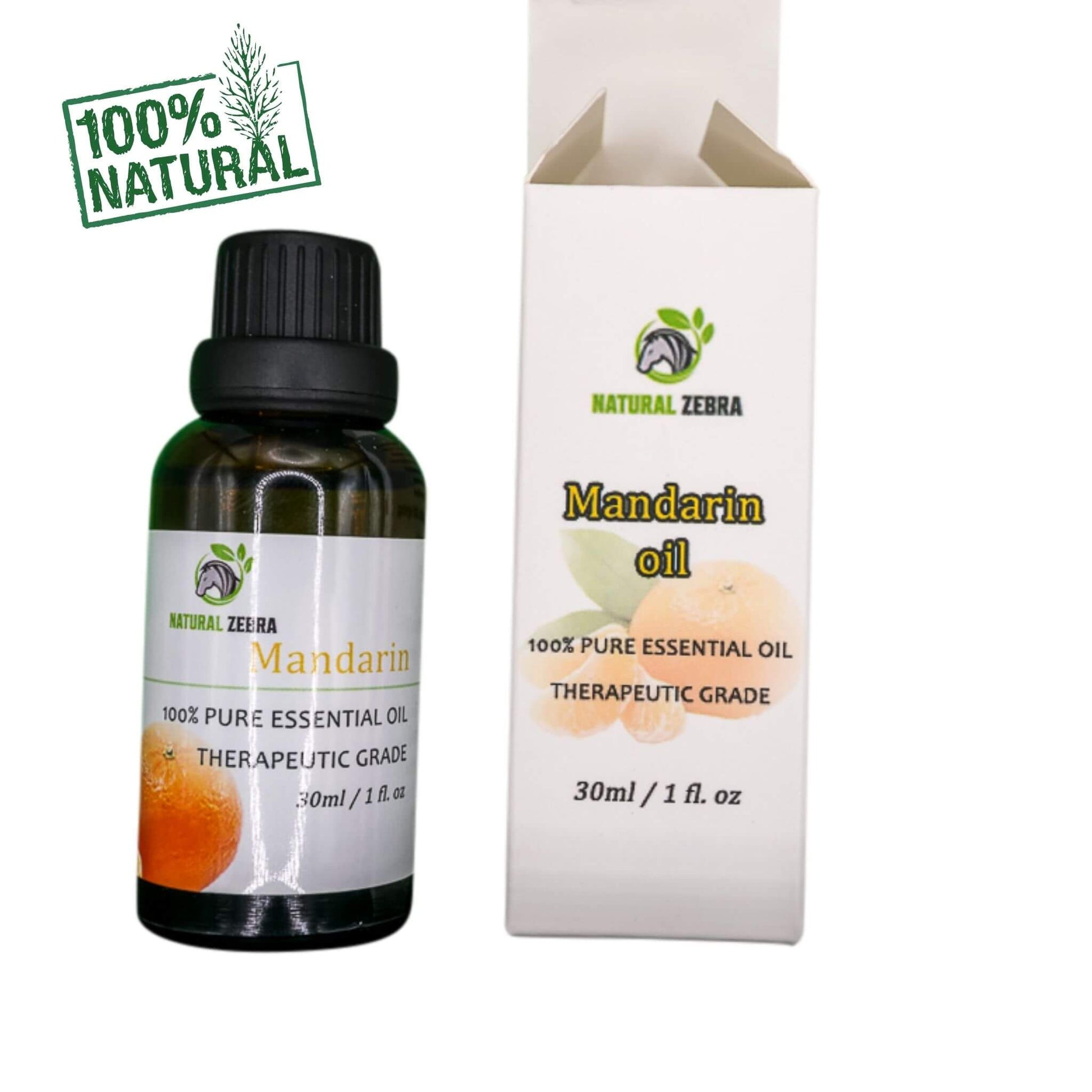 NATURAL ZEBRA | Mandarin Essential Oil -