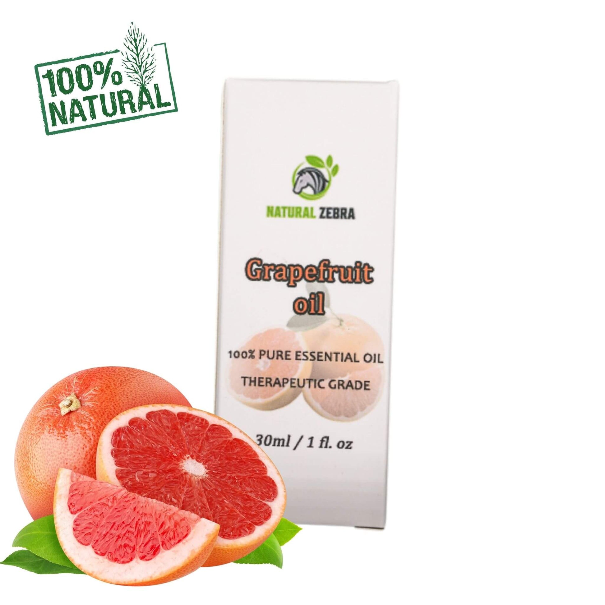 NATURAL ZEBRA | Grapefruit Essential Oil -
