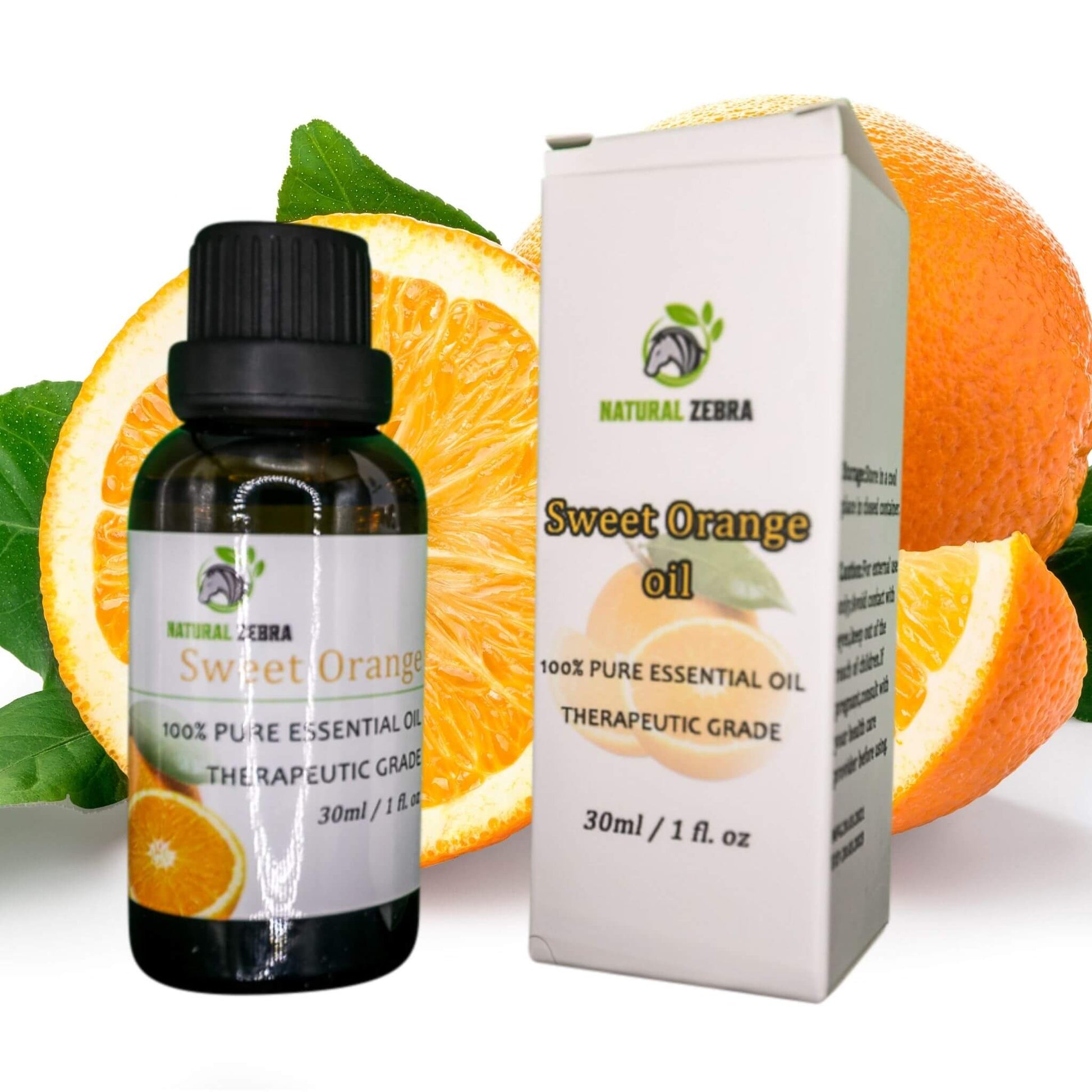NATURAL ZEBRA | Sweet Orange Essential Oil -