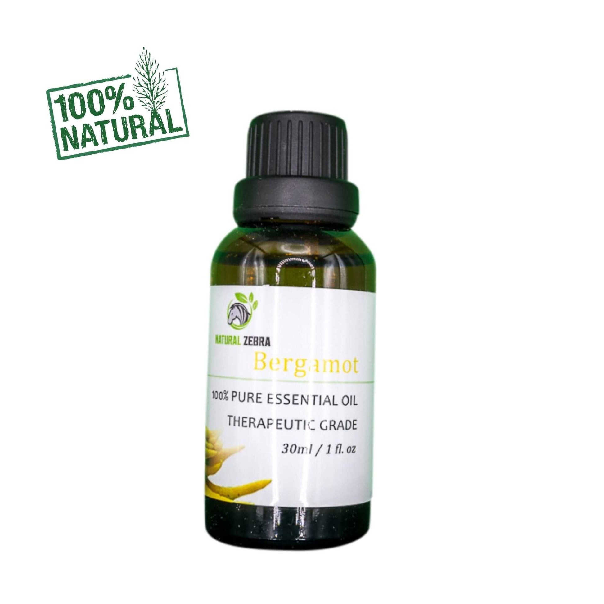 NATURAL ZEBRA | Bergamot Essential Oil - 30 ml / 1 fl.oz