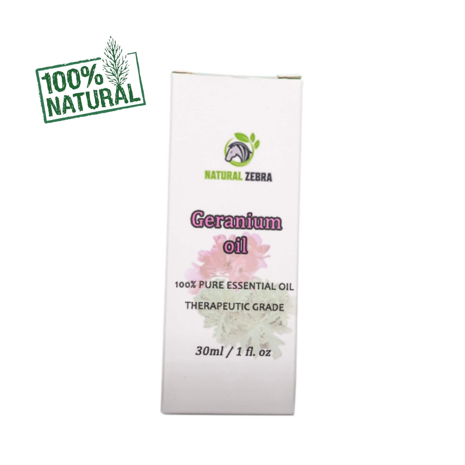 NATURAL ZEBRA | Geranium Essential Oil -