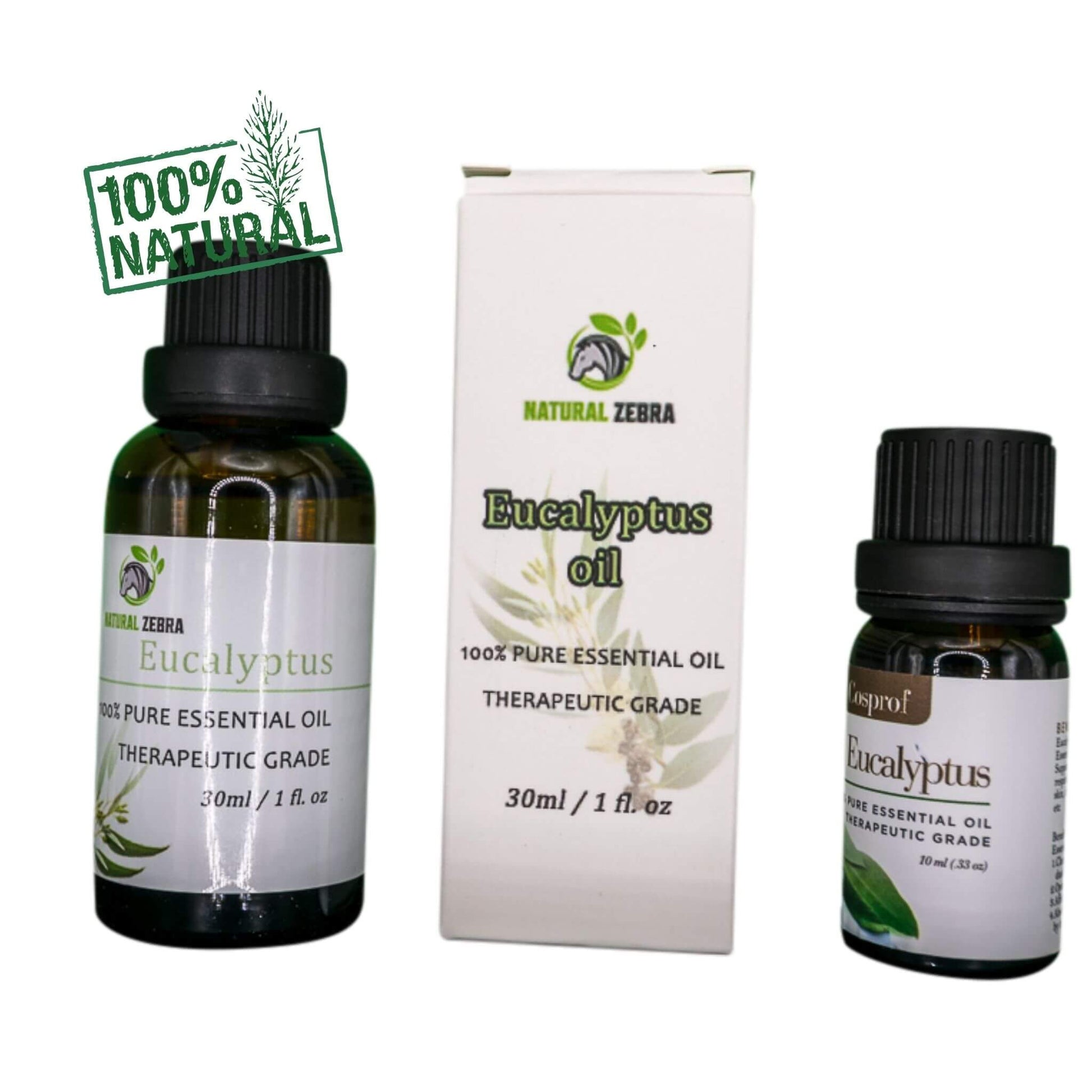NATURAL ZEBRA | Eucalyptus Essential Oil -