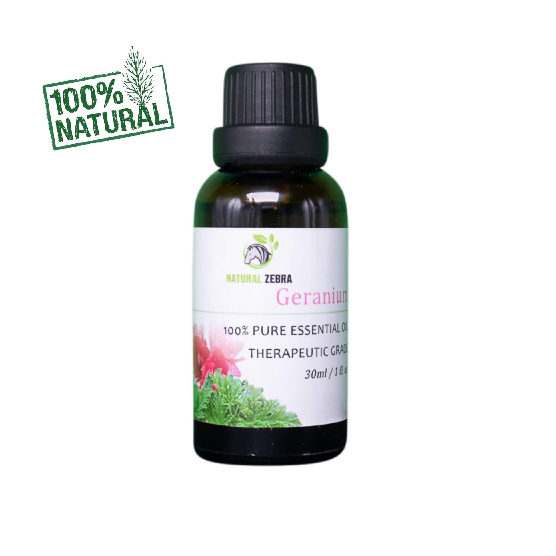 NATURAL ZEBRA | Geranium Essential Oil -