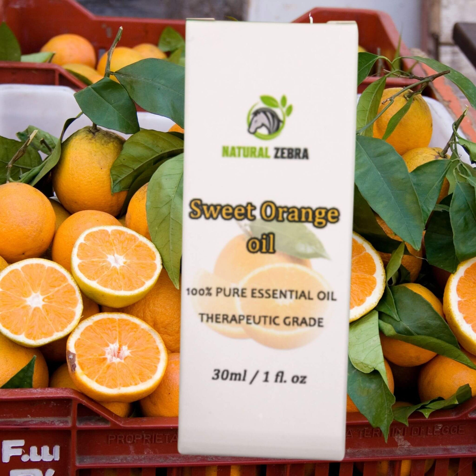 NATURAL ZEBRA | Sweet Orange Essential Oil -