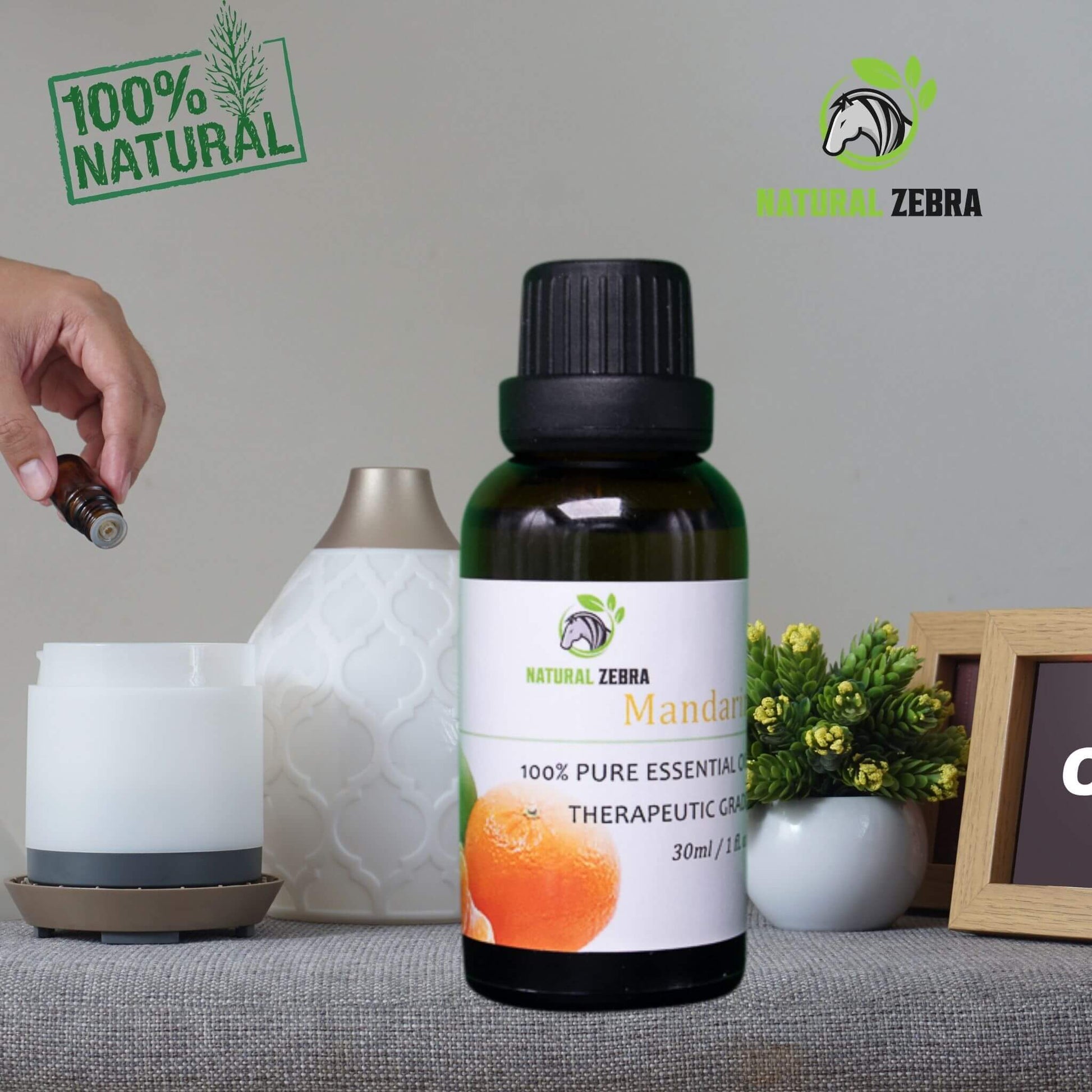 NATURAL ZEBRA | Mandarin Essential Oil -
