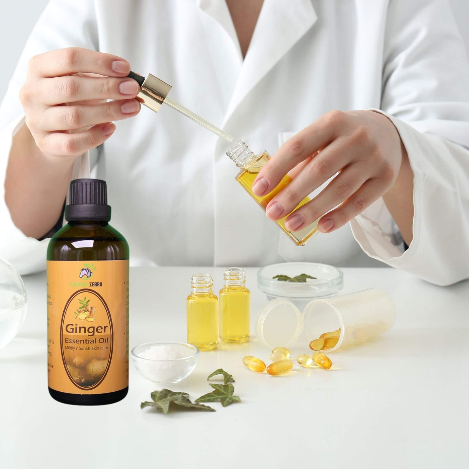 NATURAL ZEBRA | Ginger Essential Oil - 30ml -