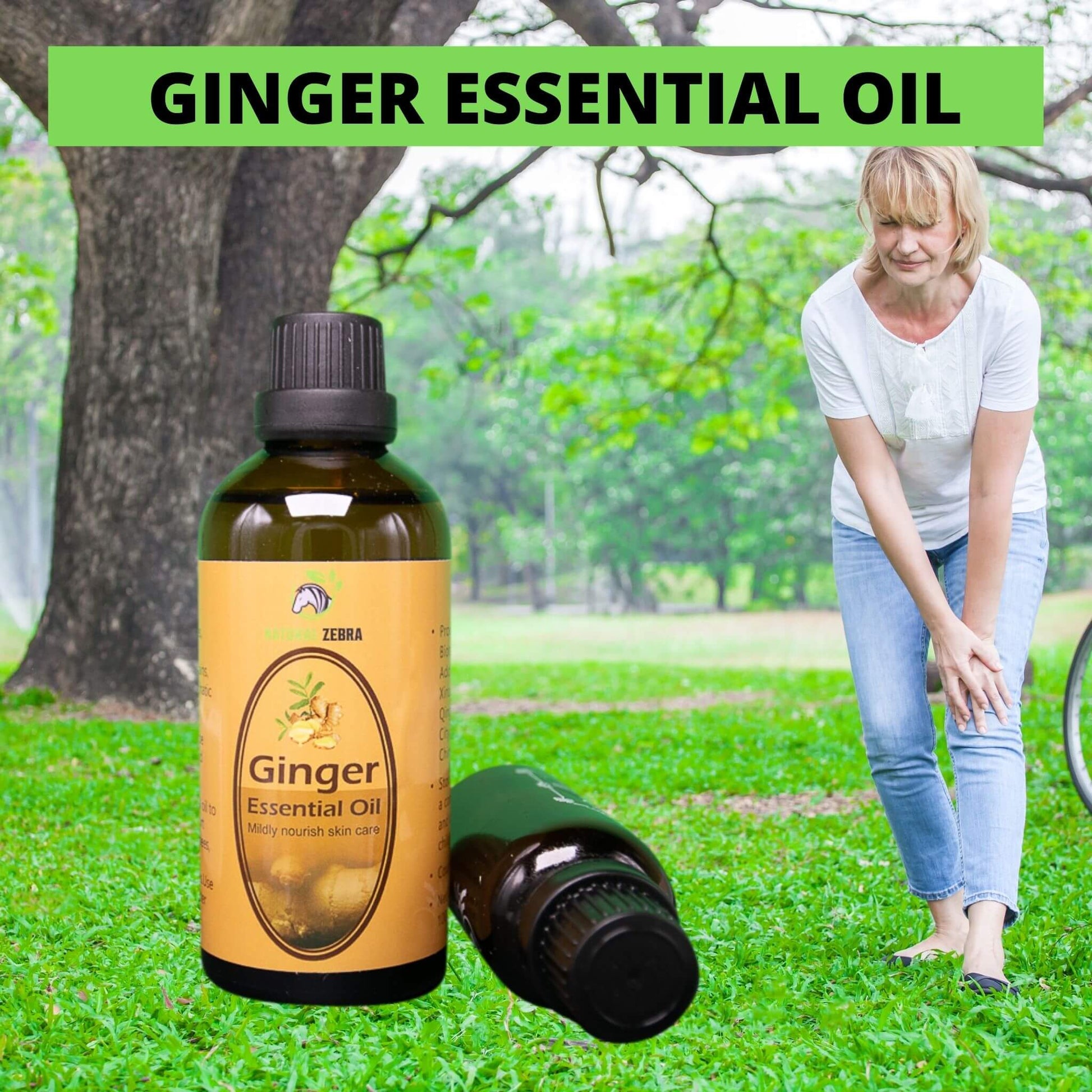 NATURAL ZEBRA | Ginger Essential Oil - 30ml -
