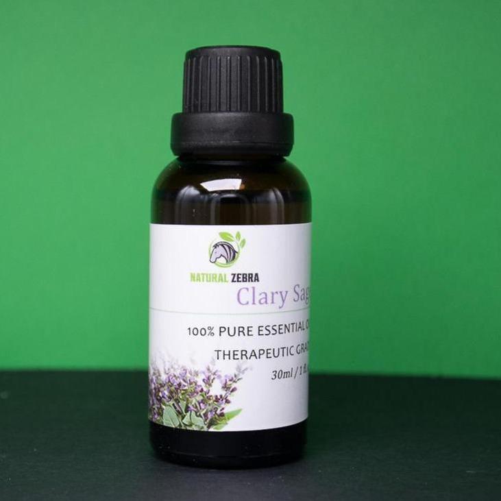 NATURAL ZEBRA | Clary Sage Essential Oil -