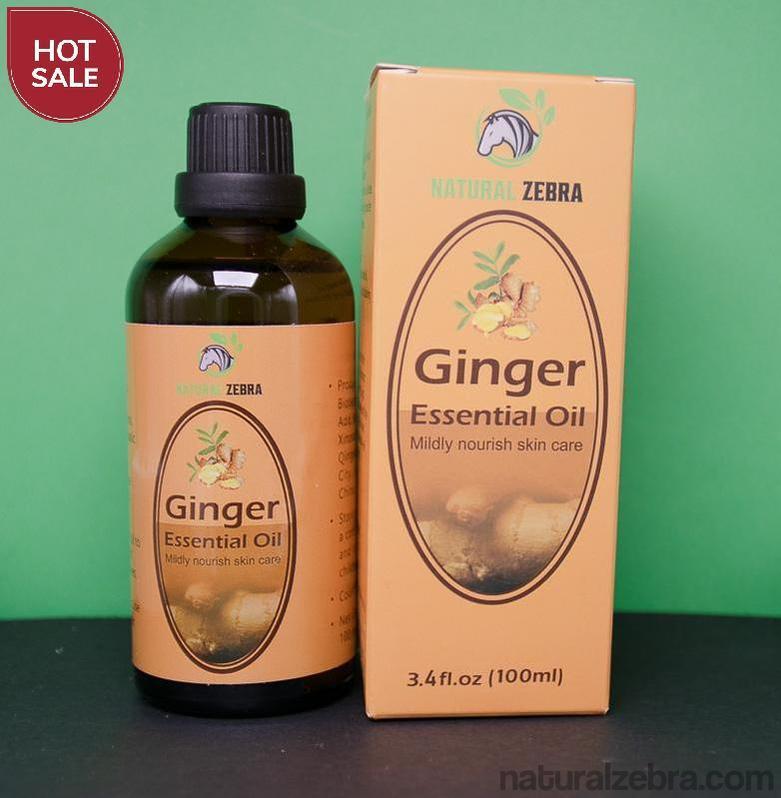 NATURAL ZEBRA | Ginger Essential Oil - 100ml -